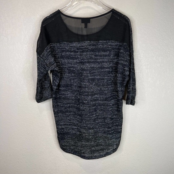 Mossimo Women's Crewneck Pullover Sweater Long Sleeve‎ Heather Gray Size XS - Picture 3 of 12